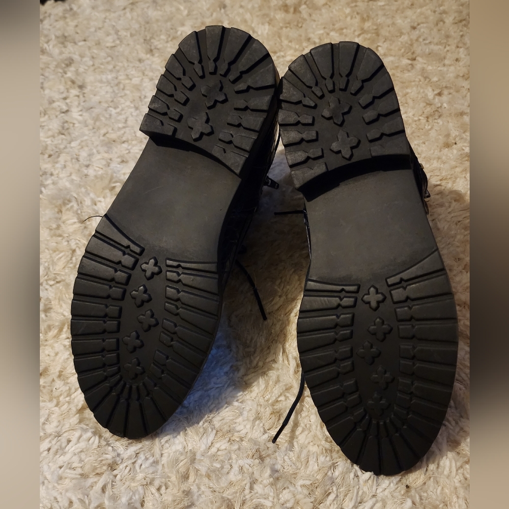 NEW Deep Navy Blue Booties, Women's size 8 - Picture 2 of 5